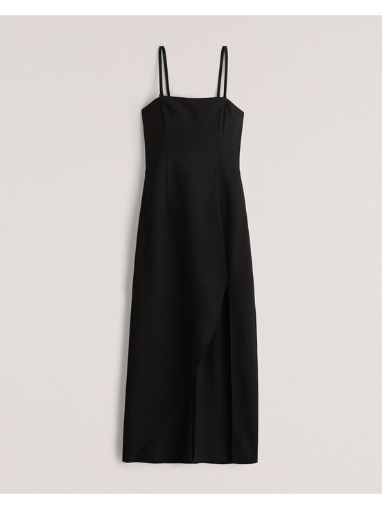 Abercrombie & Fitch Dresses & Skirts - Abercrombie and Fitch Black Strapless Midi Dress Sz M